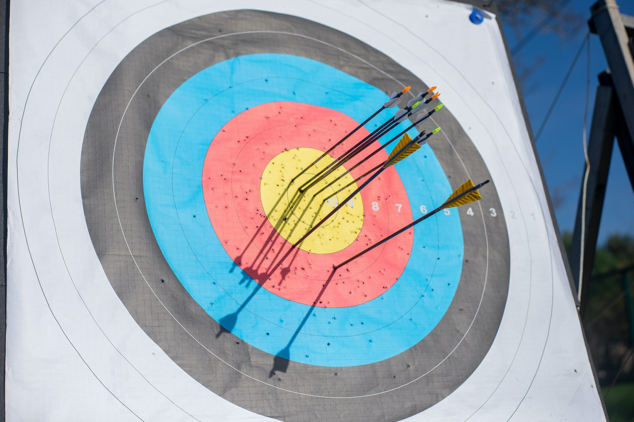 Can archery targets get wet?