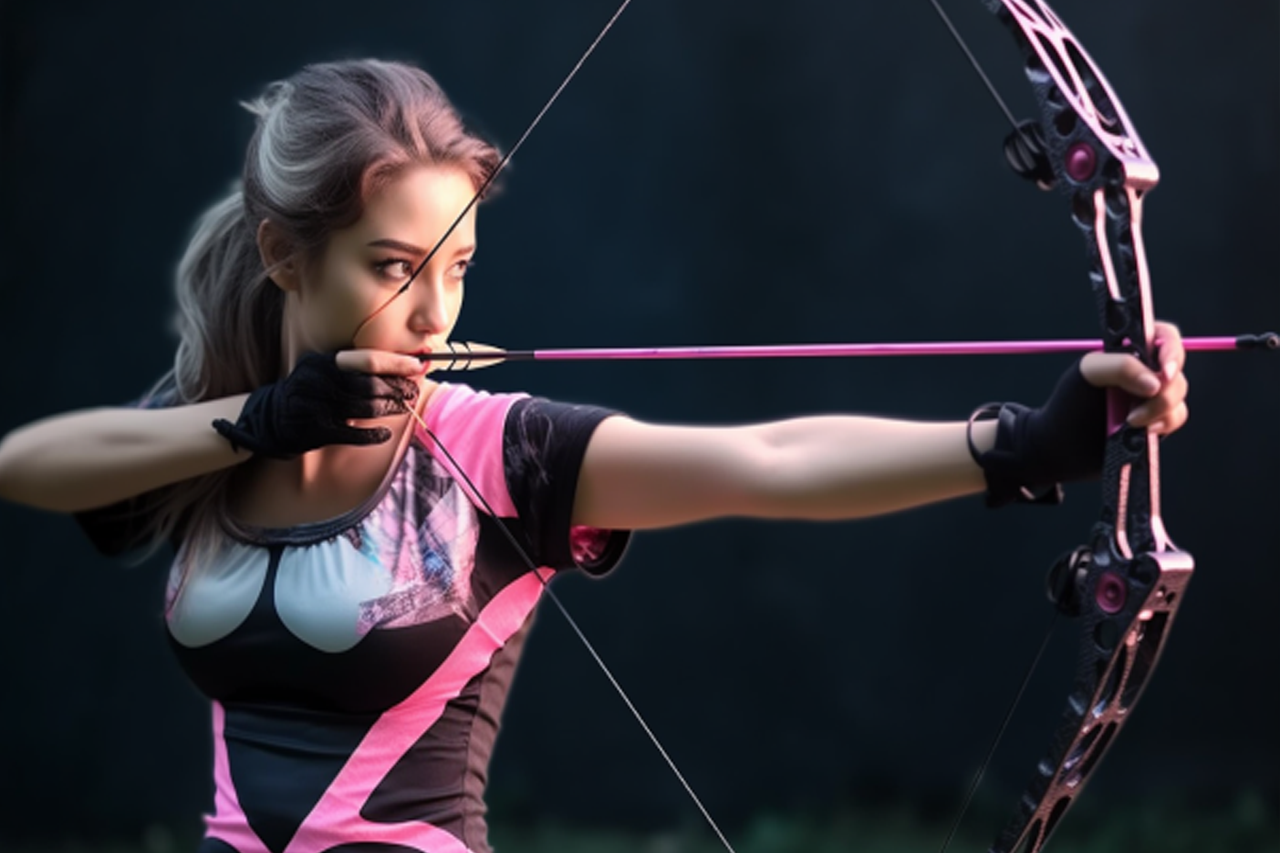 Blending Beauty And Precision: Pink Camo Compound Bows